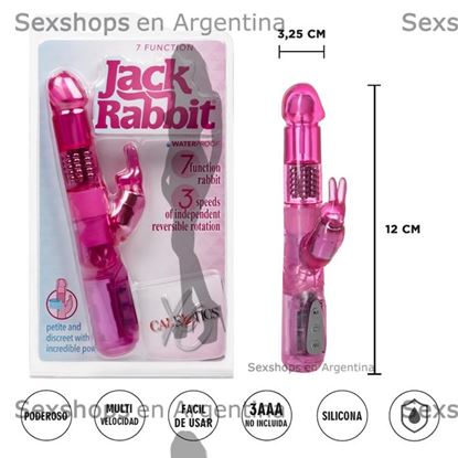 Vibrador rotrativo con 7 funciones de vibracion